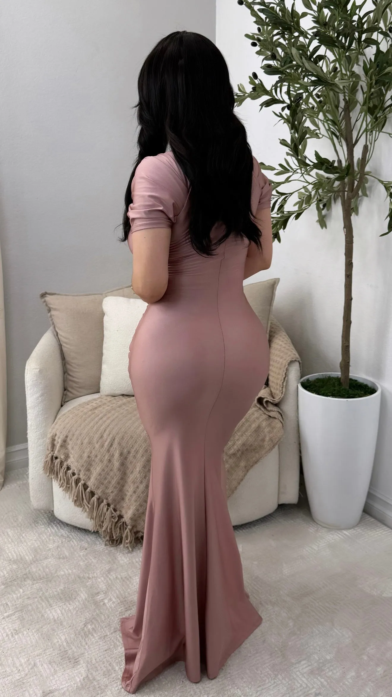 MY MOMENT ROSE DRESS