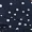 Navy Polka Dot Print Wrap Top Zig Zag Hem Pleated Midi Dress