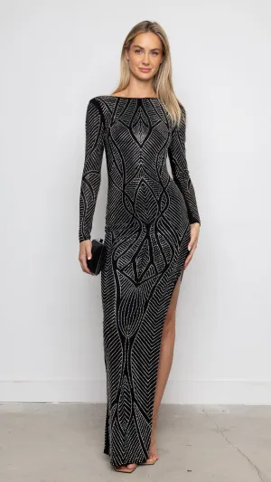 Neen Maxi Dress in black