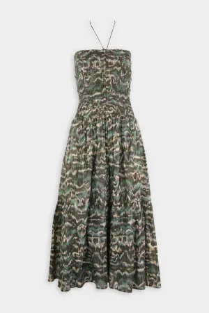 Nerja Selva Midi Dress in Mix 2