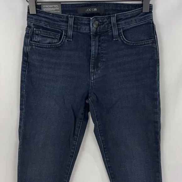 New Joe's Curvy Skinny Ankle Jeans Dark Wash Stretch Denim Provo Size 24