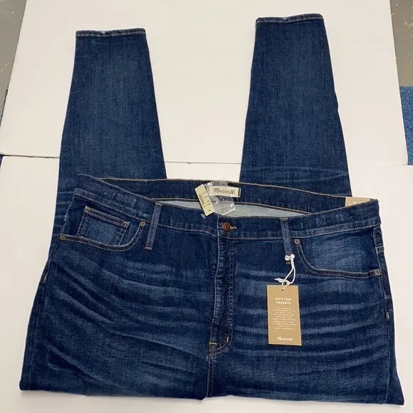 NEW Madewell Plus Size 10’ High Rise Skinny Jeans Size 36