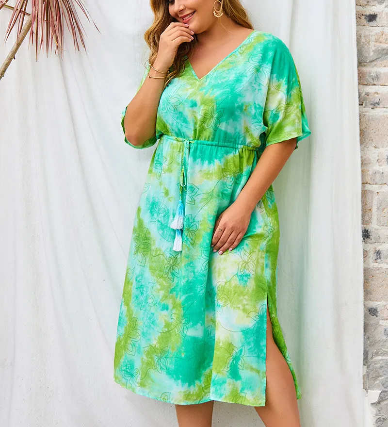 New V-neck Fashion Dress