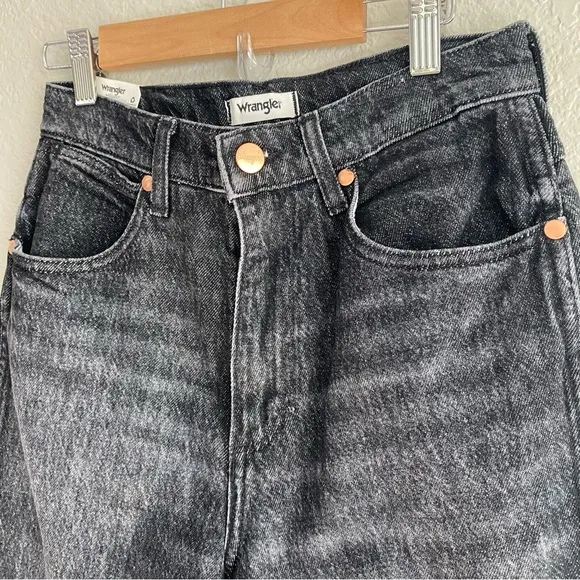 NEW Wrangler Wild West 603 straight leg high waist jeans 25x28
