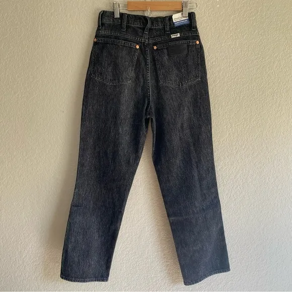 NEW Wrangler Wild West 603 straight leg high waist jeans 25x28