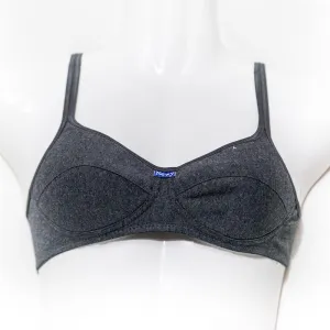 Newy Girls Bra - Soft Padded Non Wired Black Bra - 1208 - Thailand Bra