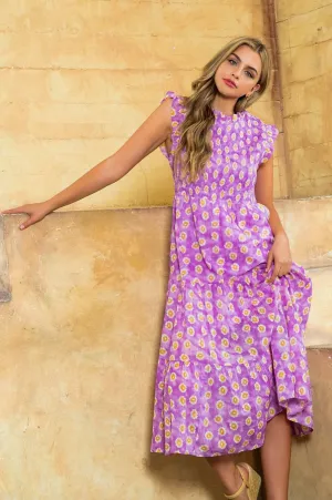 Nia Dress -- Purple