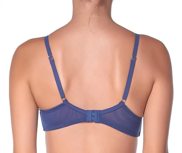 Night Fever Bralette - Navy -