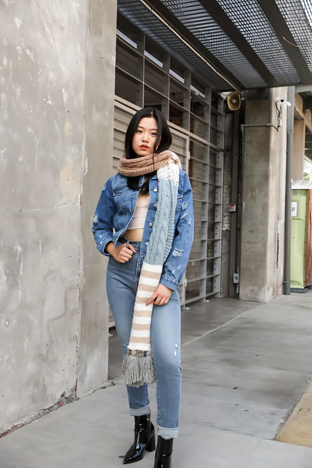 Nova Stripe Scarf