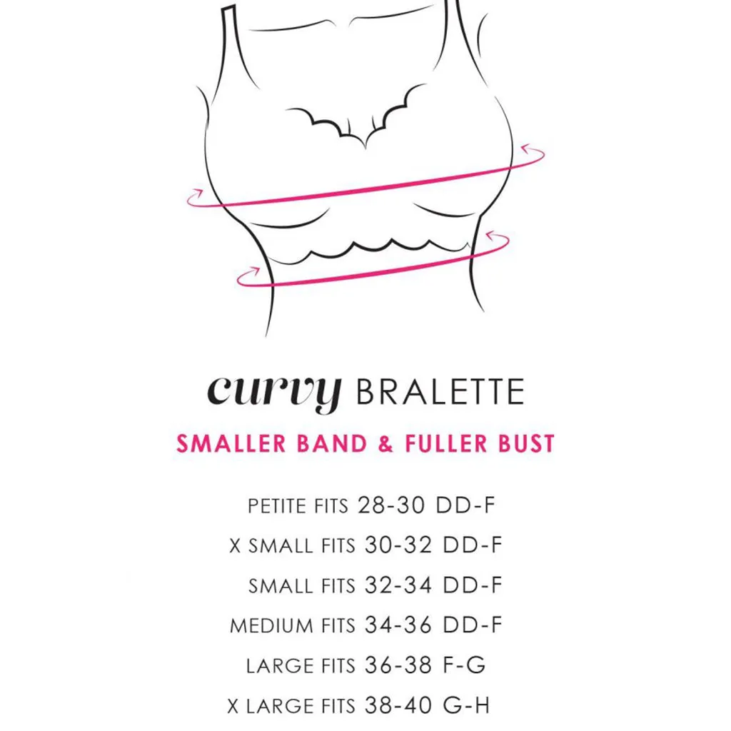 NSN Curvy Sweetie Bralette (32-40 DD-H)