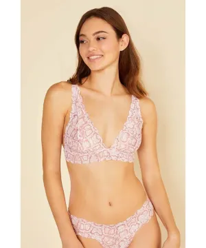 NSN Triangle Bralette Mandorla Snake