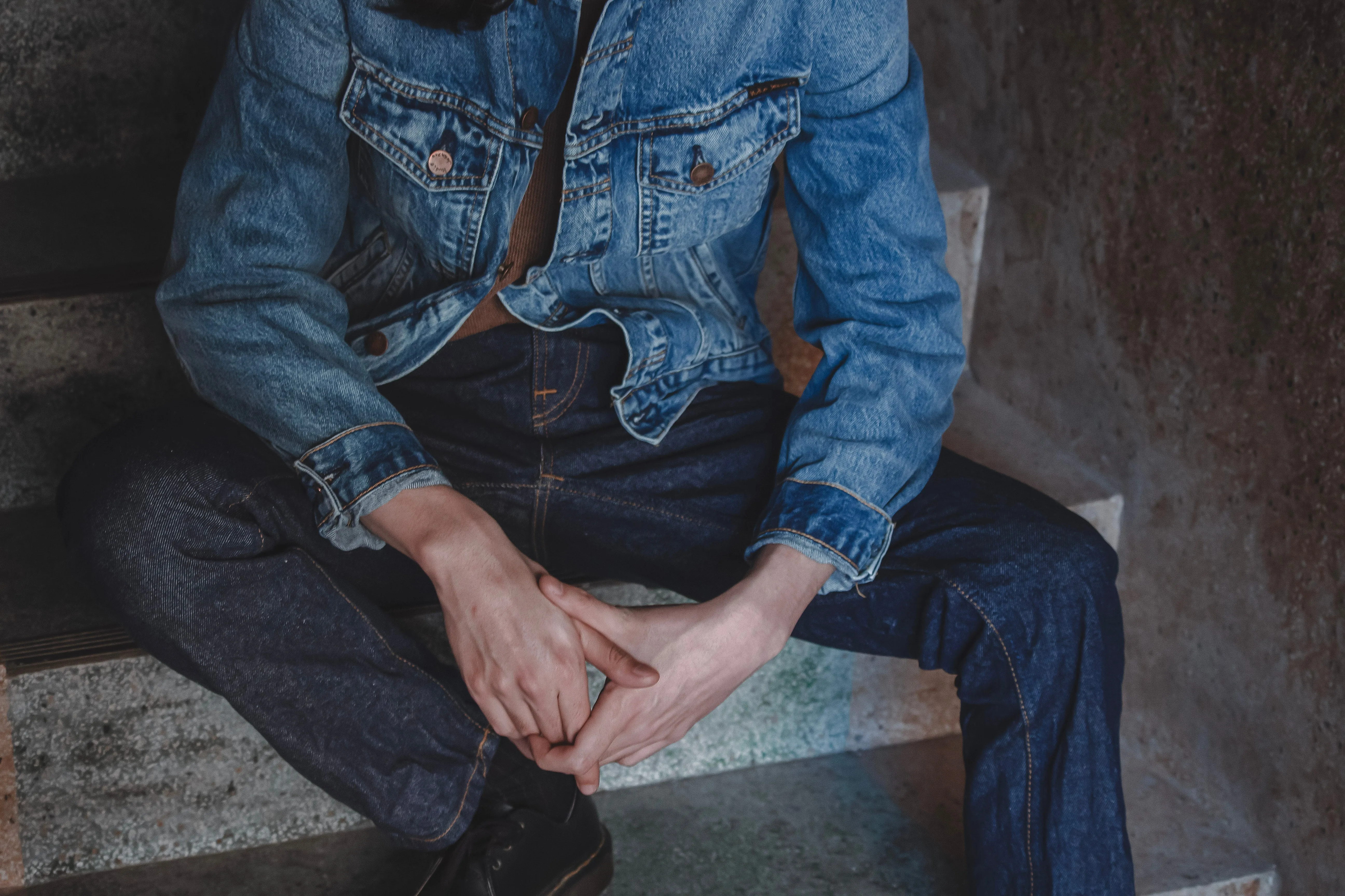 【Nudie Jeans】霜絮復古藍 一洗 修身直筒／Gritty Jackson Soaked Neps