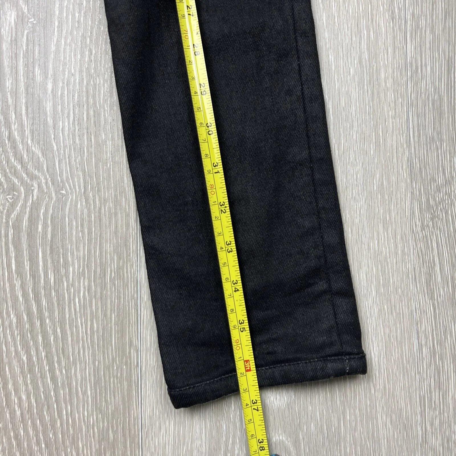 Nudie Jeans Womens Black Skinny Jeans Size 24 / 32