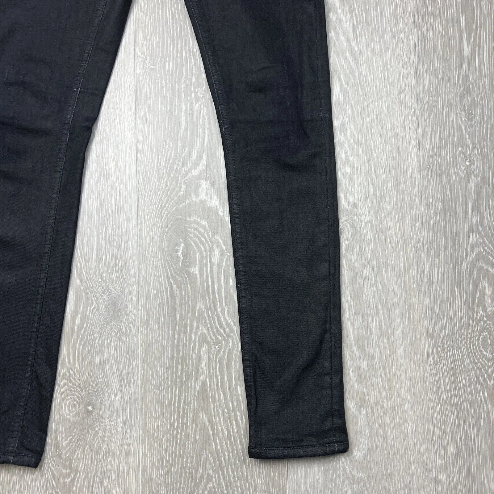 Nudie Jeans Womens Black Skinny Jeans Size 24 / 32
