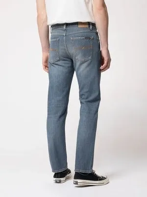 【Nudie Jeans】Gritty Jackson Outer Fellseams 破紋作舊復古中腰直筒牛仔褲