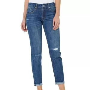 Numero Juniors' Ripped Boyfriend Jeans