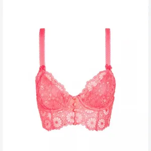 NWOT! For love for‎ lemons daisy lace long line Bra