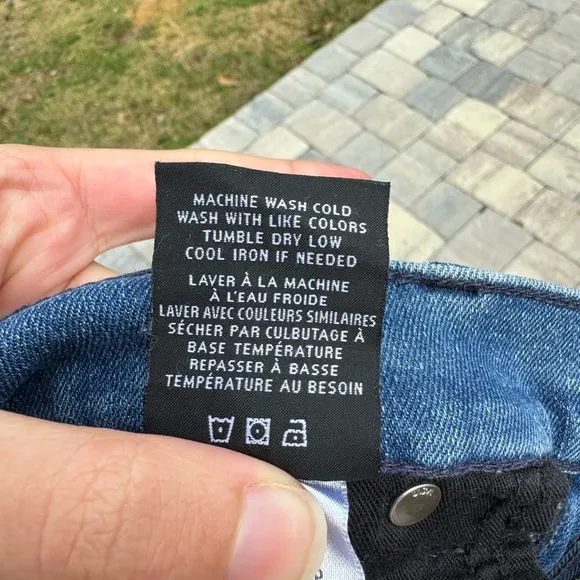 NWOT Hudson Jeans Crop Krista Super Skinny Size 27