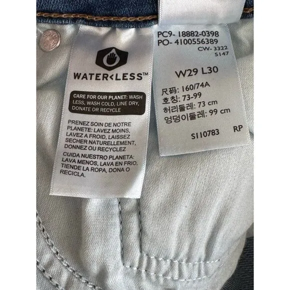 NWT Levi's 721 High Rise Skinny Women's Jeans Light Wash Size 29 x 30
