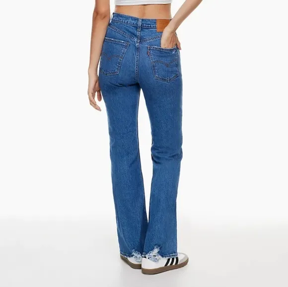 NWT Levi's Premium Sonoma Step 70s High Flare Jeans