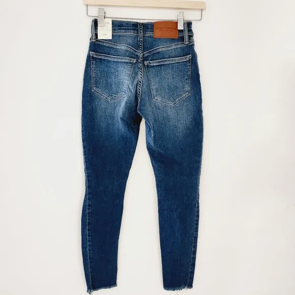 NWT LUCKY BRAND mid rise super skinny ava jeans