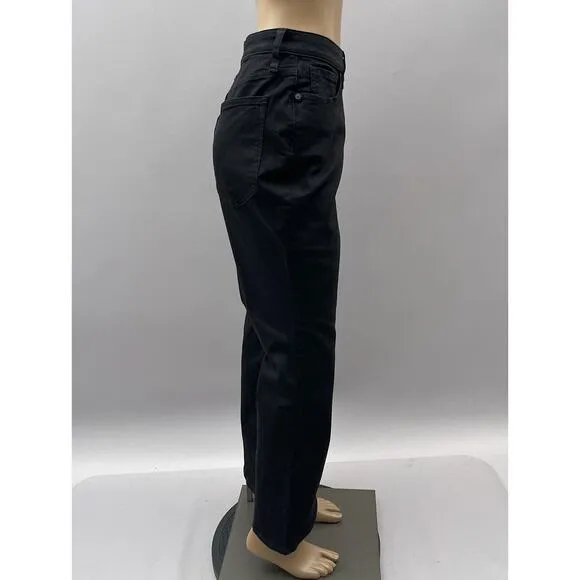 NWT Madewell Skinny Flare High Rise Jeans Black Frost Wash Women's Size 32