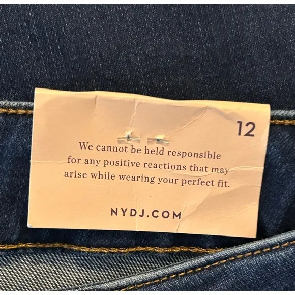 NWT NYDJ Marilyn Straight Quinn 12