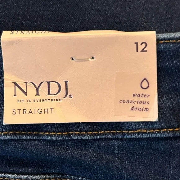 NWT NYDJ Marilyn Straight Quinn 12