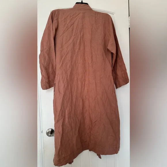 NWT! PARACHUTE Linen robe