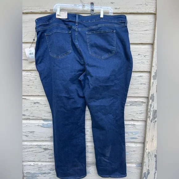 NYDJ Marilyn Straight Quinn Lift x Tuck Technology Denim Jeans 24W NWT