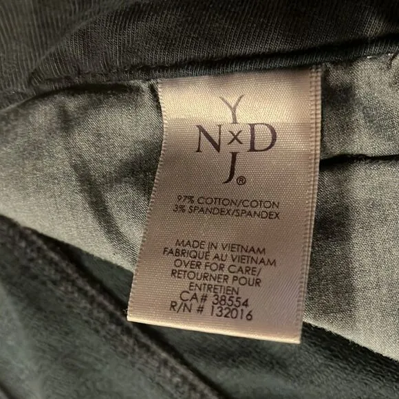 NYDJ straight leg lightweight denim jeans