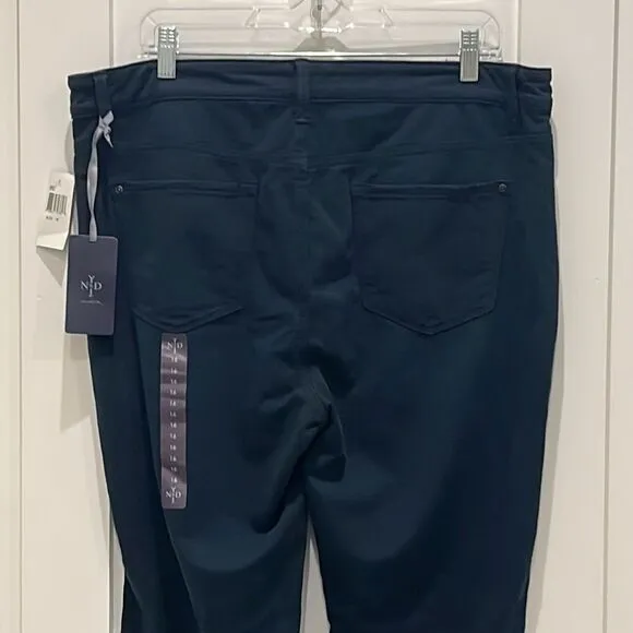 NYDJ straight leg lightweight denim jeans