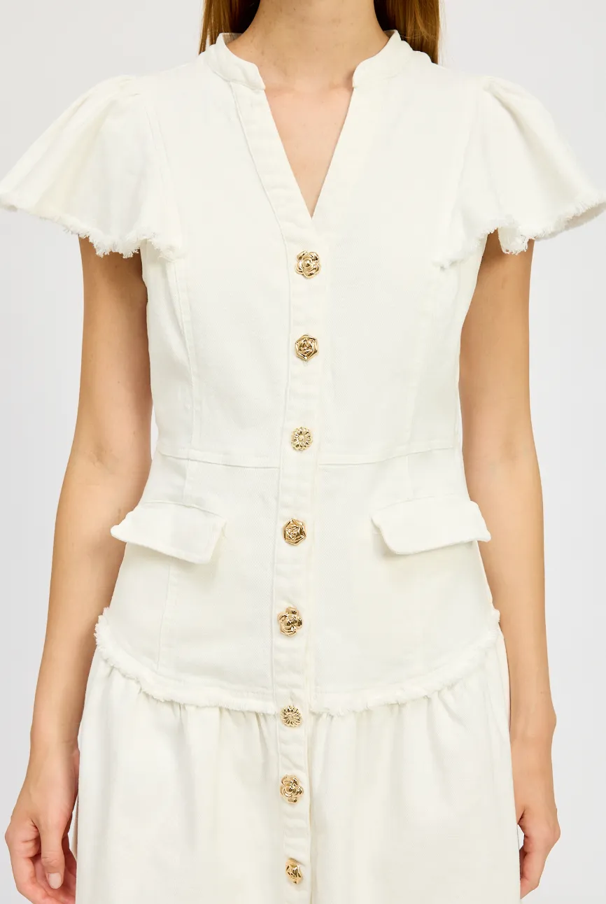 Oaklynn Denim Midi Dress