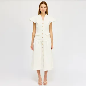 Oaklynn Denim Midi Dress