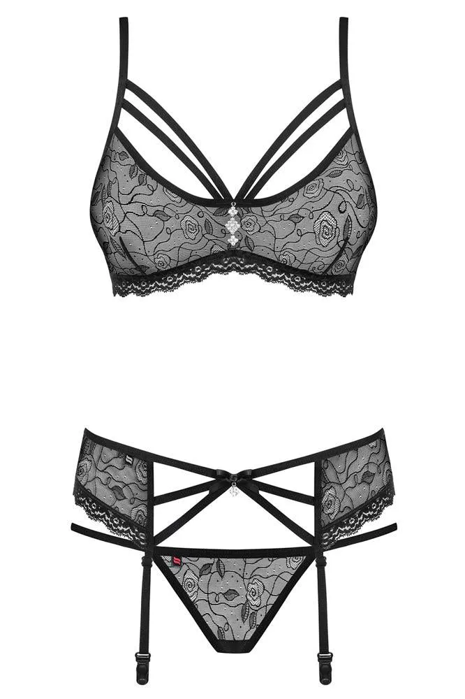 Obsessive Suspender Set