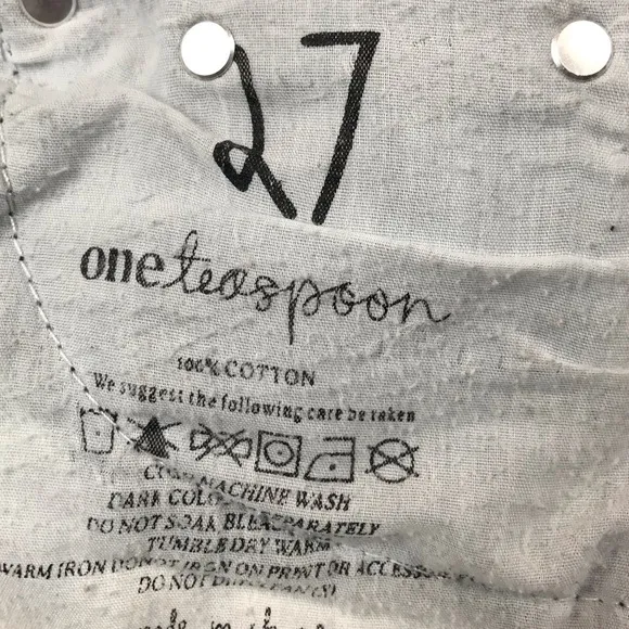 One Teaspoon Awesome Ripped Boyfriend Jeans