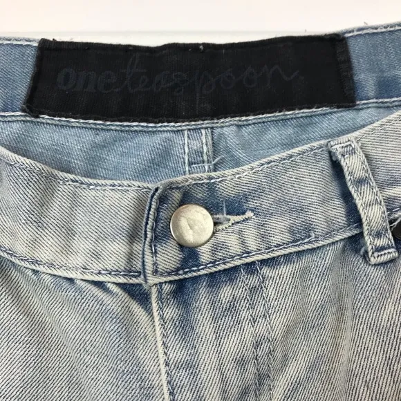 One Teaspoon Awesome Ripped Boyfriend Jeans