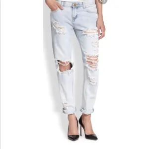 One Teaspoon Awesome Ripped Boyfriend Jeans