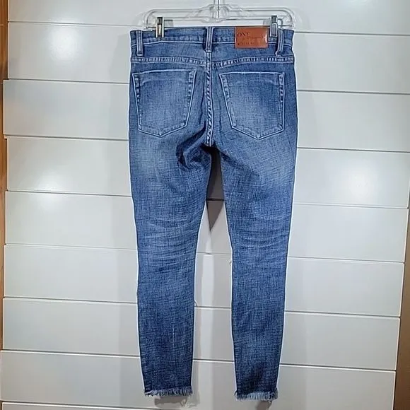 OneTeaspoon Freebirds II Low Waist Stretch Fitted Leg