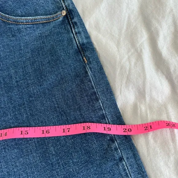 Oraije Paris High Waist Straight Leg Jeans 40/L