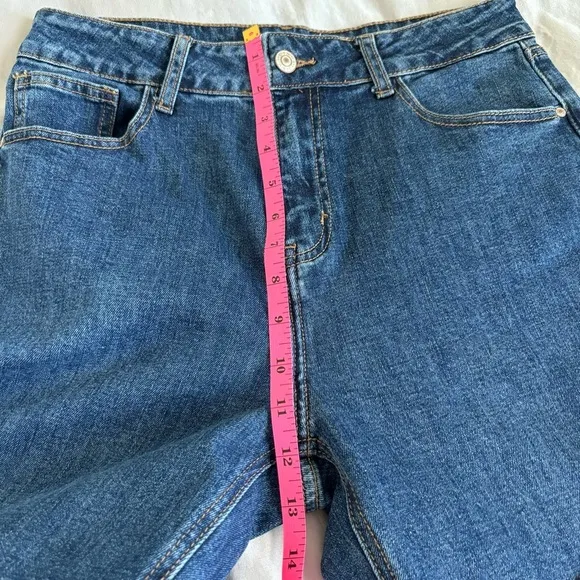Oraije Paris High Waist Straight Leg Jeans 40/L
