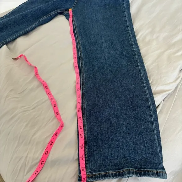 Oraije Paris High Waist Straight Leg Jeans 40/L