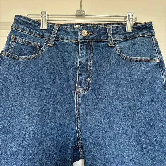 Oraije Paris High Waist Straight Leg Jeans 40/L