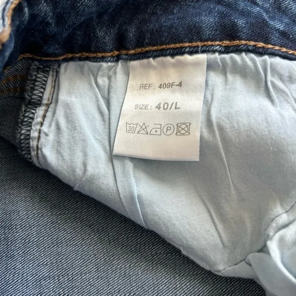 Oraije Paris High Waist Straight Leg Jeans 40/L