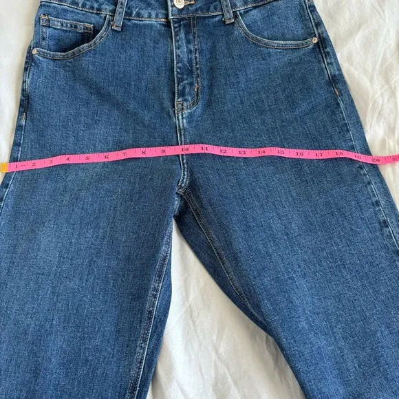 Oraije Paris High Waist Straight Leg Jeans 40/L