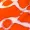 Orange Giraffe Print Asymmetric Cut Out Midi Dress