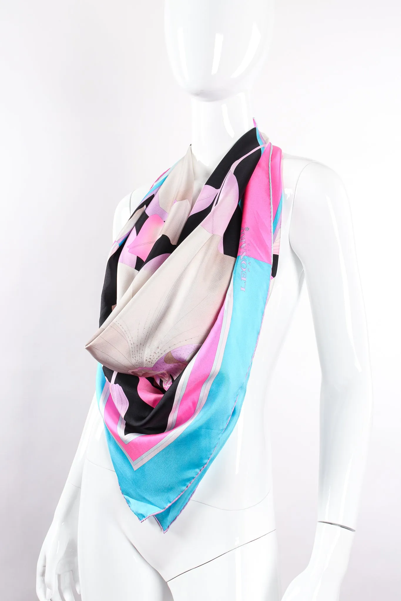 Orchid Blossom Scarf