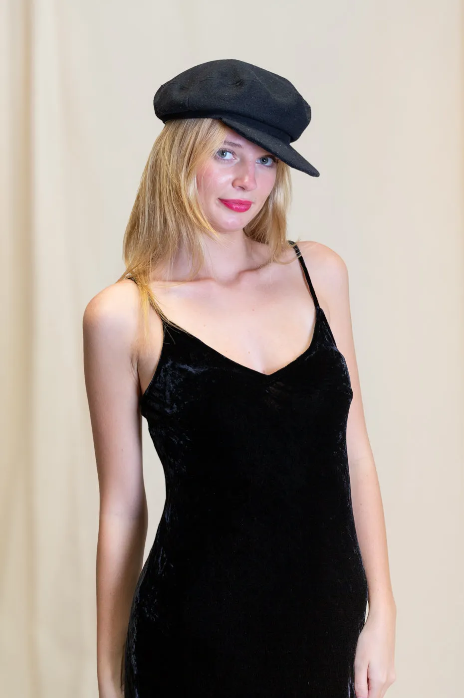 Otomo Velvet Silk Slip Maxi