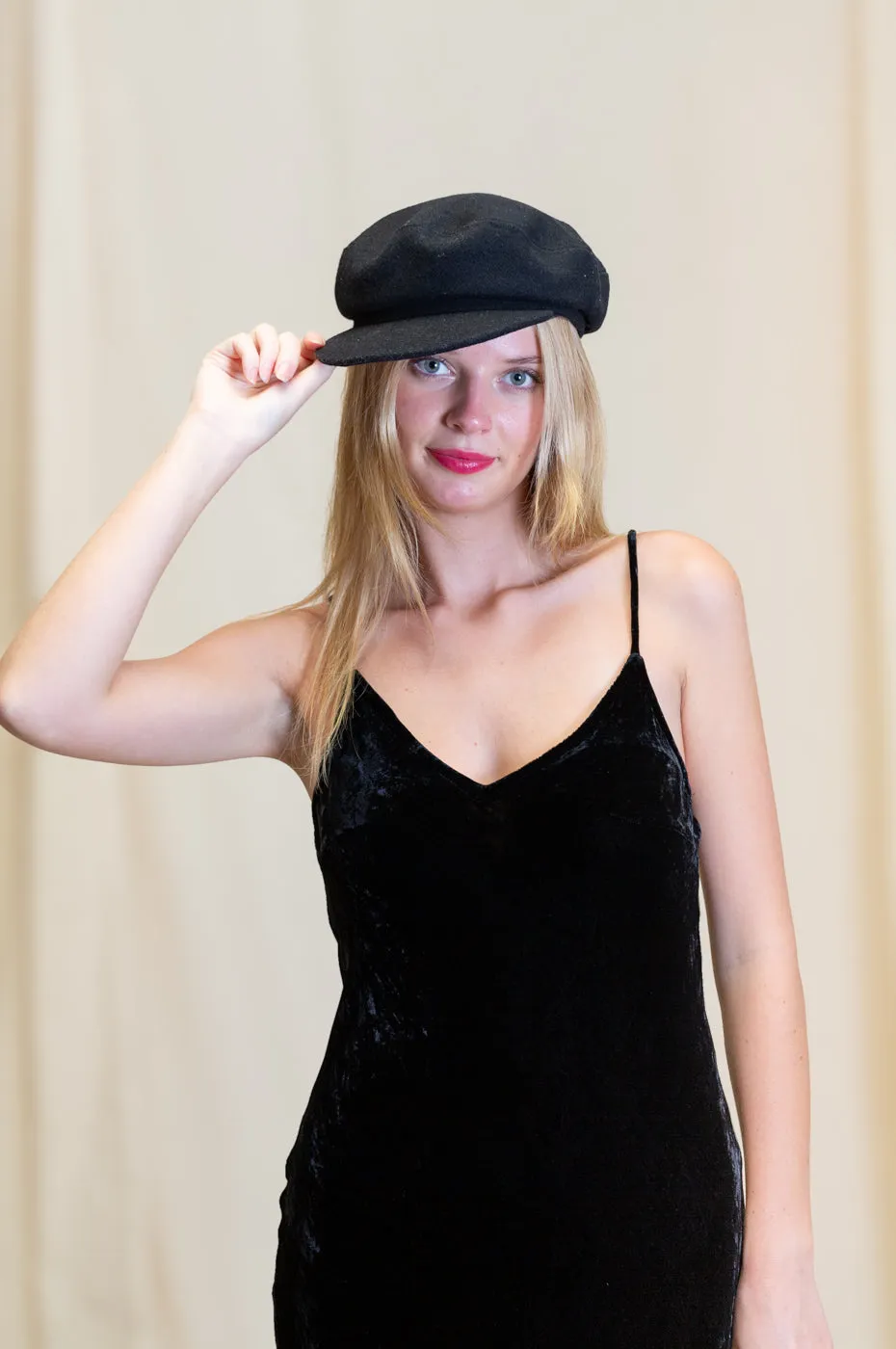 Otomo Velvet Silk Slip Maxi