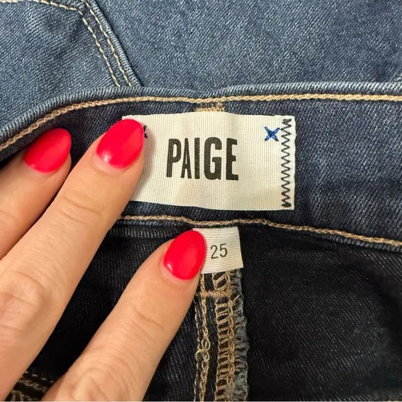 Paige denim maternity jeans size 25